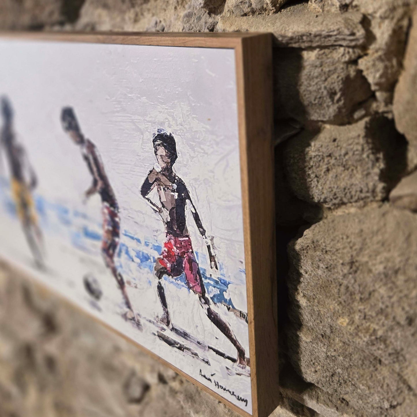 Football Beach 31x91cm