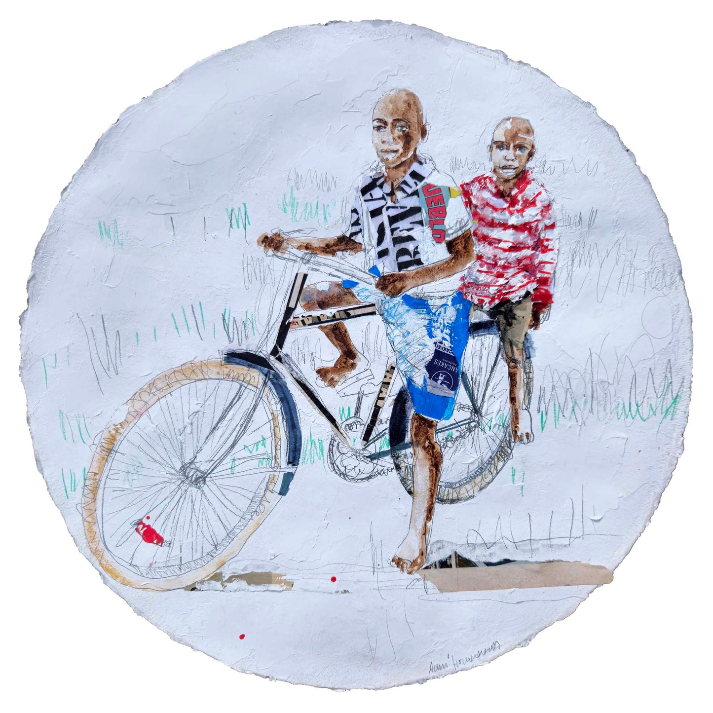 Brothers on a Bike