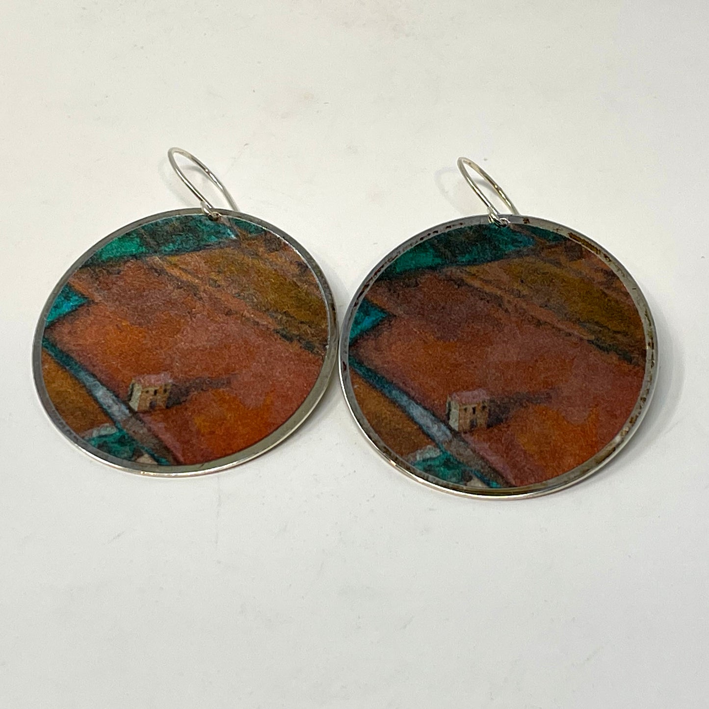Pendientes Red Earrings 4cm