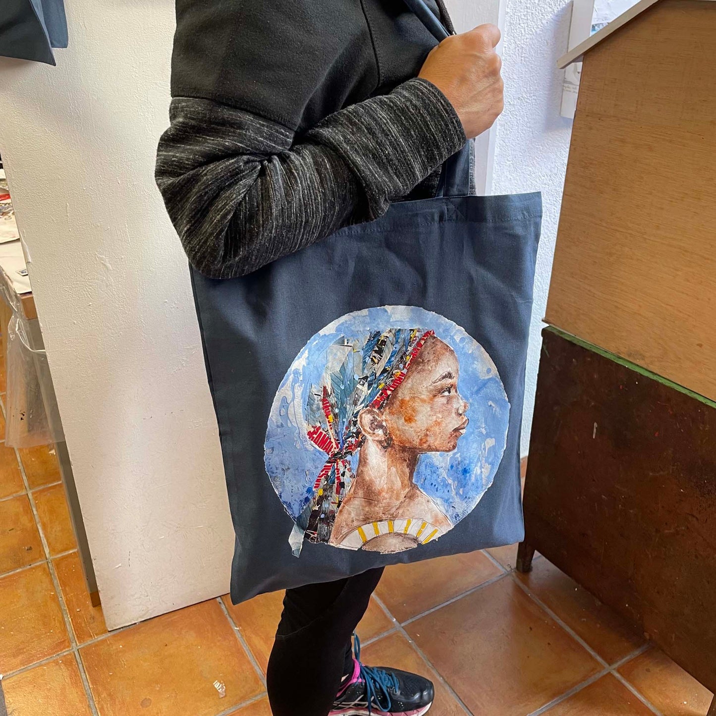 Bolsa Tote Bag Blau