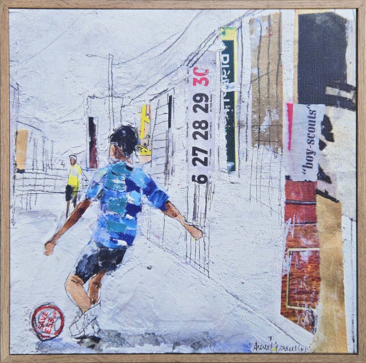 Fútbol 5 26x26cm