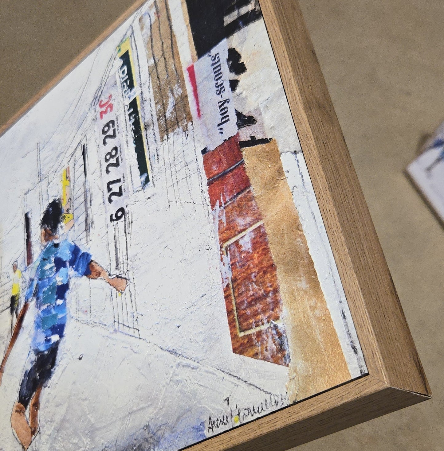 Fútbol 5 26x26cm