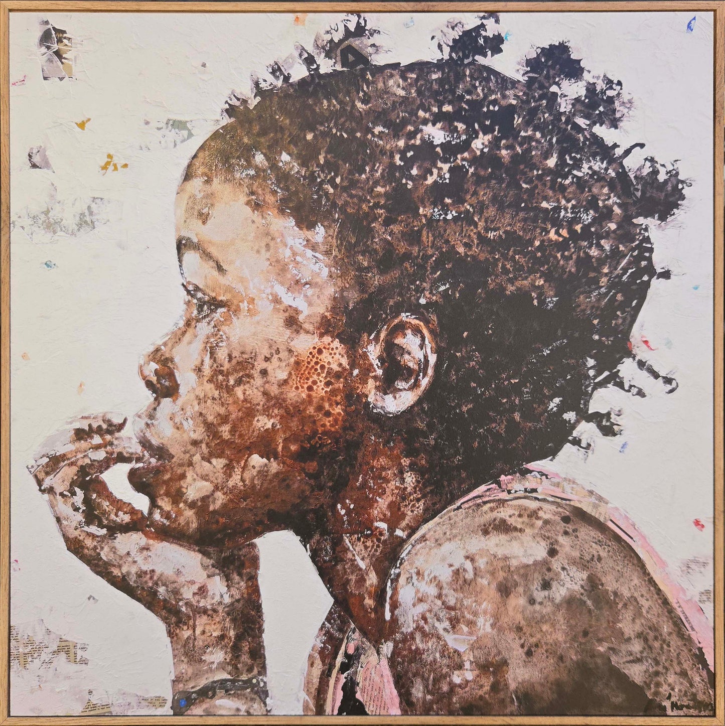 La Samarreta Rosa 51x51cm